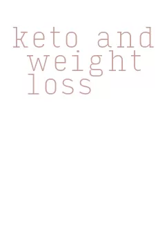 keto and weight loss