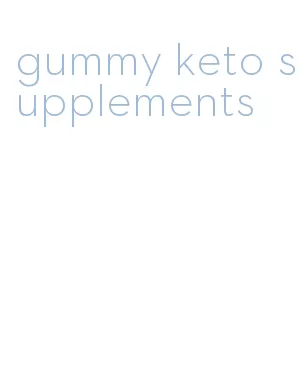 gummy keto supplements