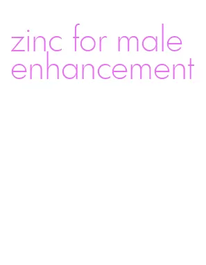 zinc for male enhancement