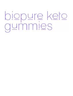 biopure keto gummies