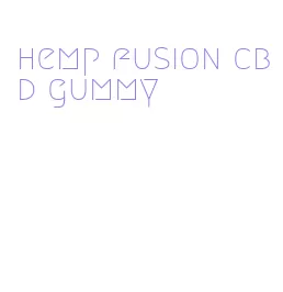 hemp fusion cbd gummy