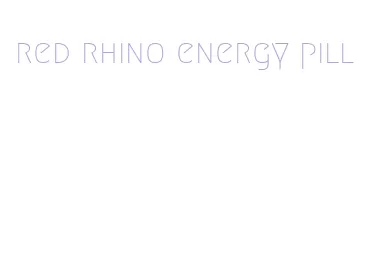 red rhino energy pill