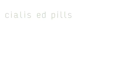 cialis ed pills