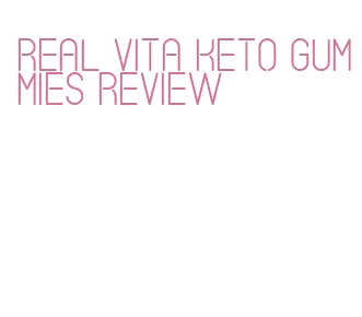 real vita keto gummies review