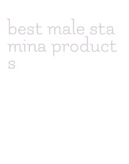 best male stamina products