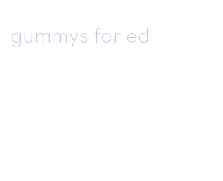 gummys for ed