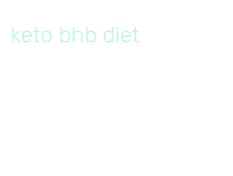 keto bhb diet