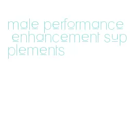 male performance enhancement supplements