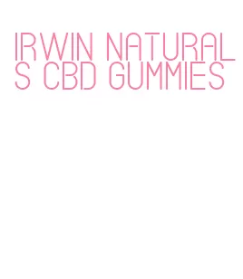 irwin naturals cbd gummies