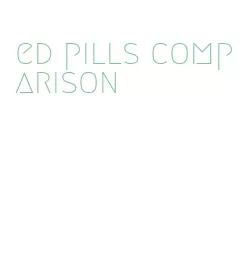 ed pills comparison