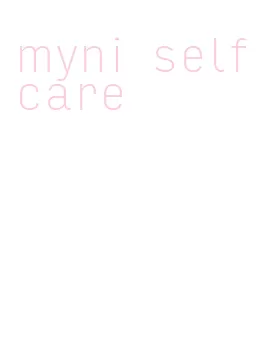 myni selfcare