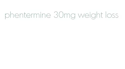 phentermine 30mg weight loss