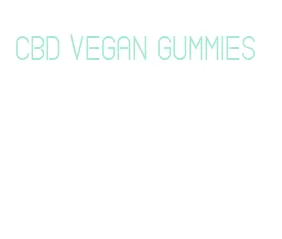 cbd vegan gummies