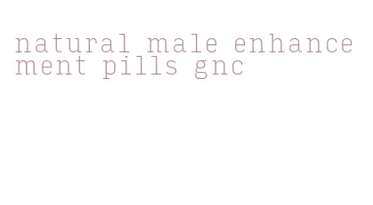 natural male enhancement pills gnc