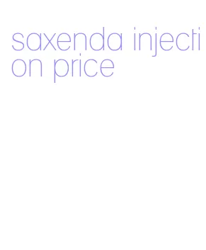 saxenda injection price