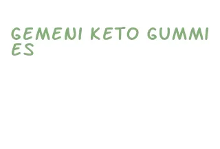 gemeni keto gummies