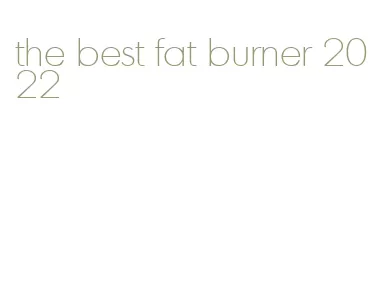 the best fat burner 2022