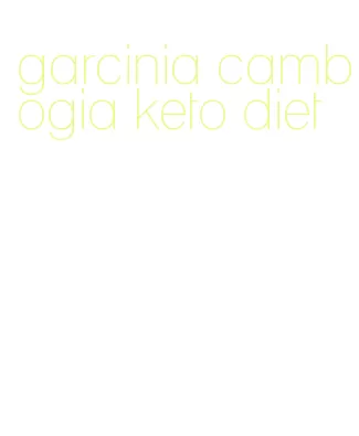 garcinia cambogia keto diet