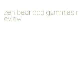 zen bear cbd gummies review