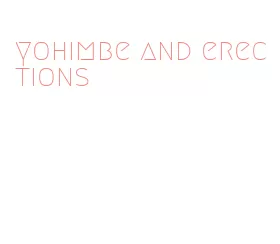 yohimbe and erections