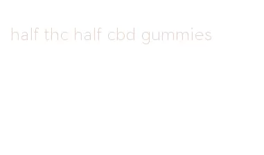 half thc half cbd gummies