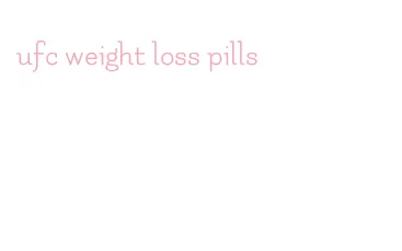 ufc weight loss pills