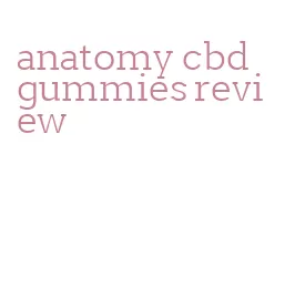 anatomy cbd gummies review