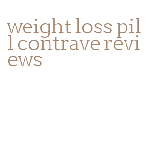 weight loss pill contrave reviews