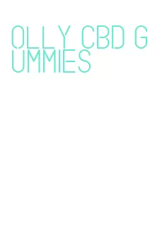 olly cbd gummies