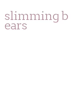 slimming bears