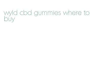 wyld cbd gummies where to buy