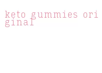 keto gummies original