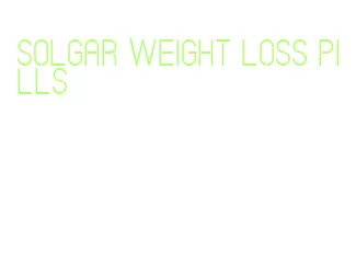 solgar weight loss pills