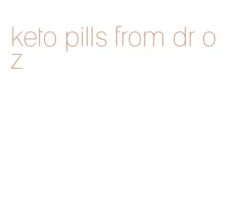 keto pills from dr oz