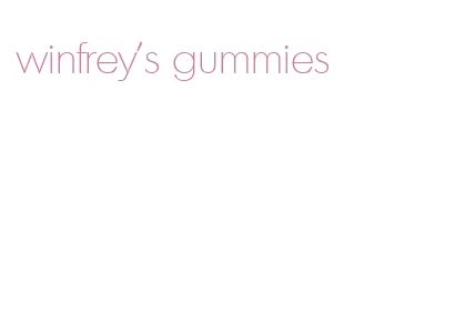 winfrey's gummies