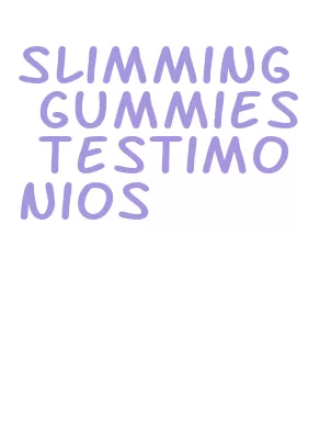 slimming gummies testimonios