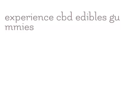 experience cbd edibles gummies