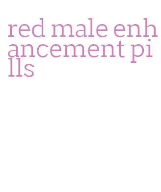 red male enhancement pills