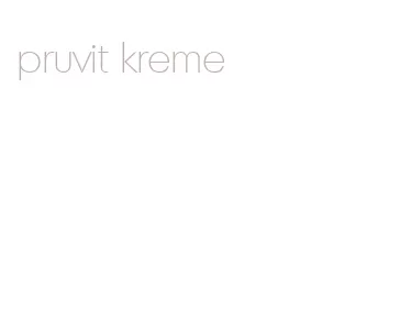 pruvit kreme