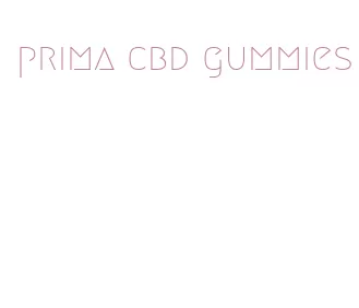 prima cbd gummies