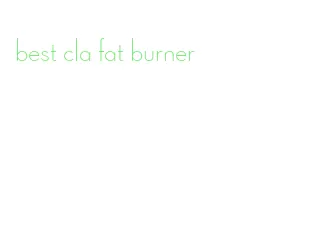 best cla fat burner