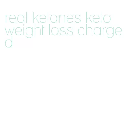 real ketones keto weight loss charged