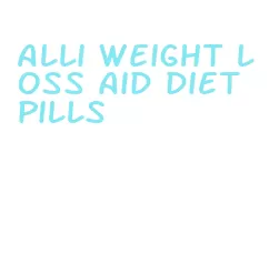 alli weight loss aid diet pills