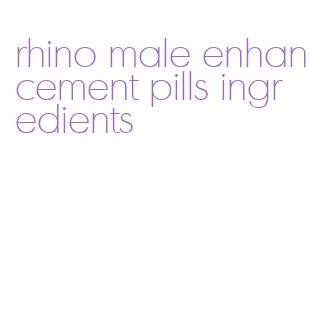 rhino male enhancement pills ingredients