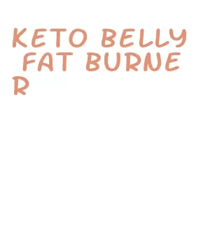 keto belly fat burner