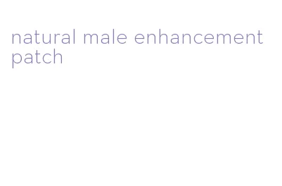 natural male enhancement patch