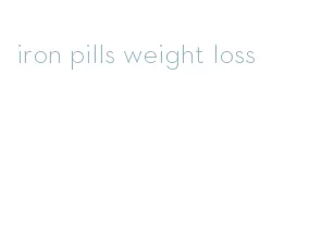 iron pills weight loss