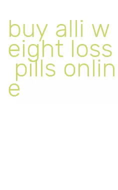 buy alli weight loss pills online