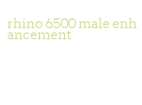 rhino 6500 male enhancement