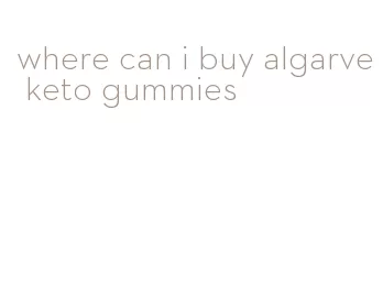 where can i buy algarve keto gummies